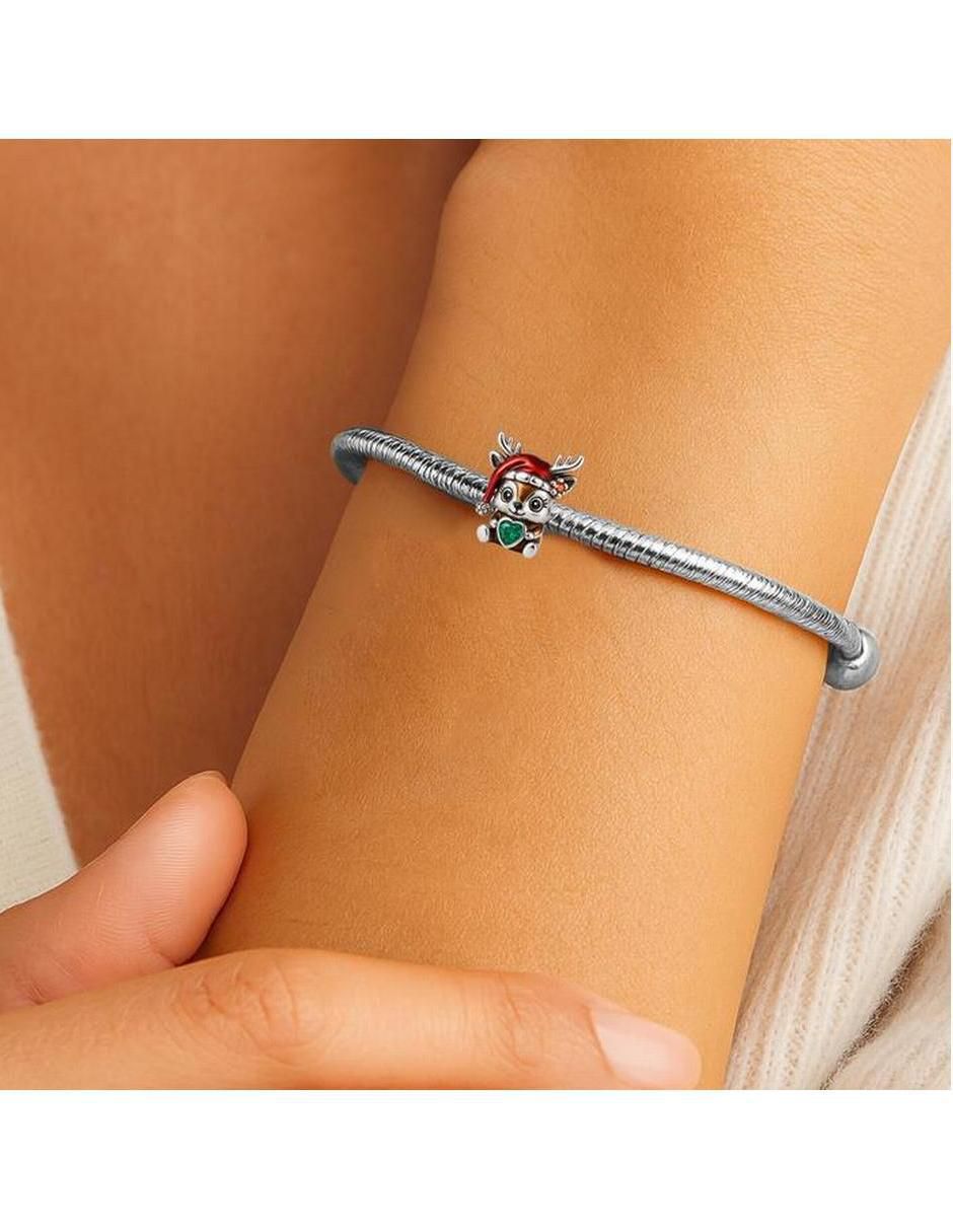Charm de reno de plata P 925 3