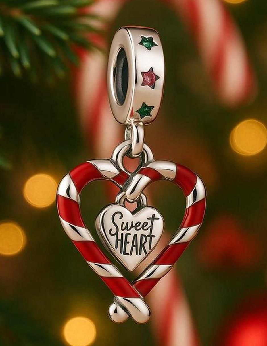 Charm de corazón sweet heart de plata P 925 3