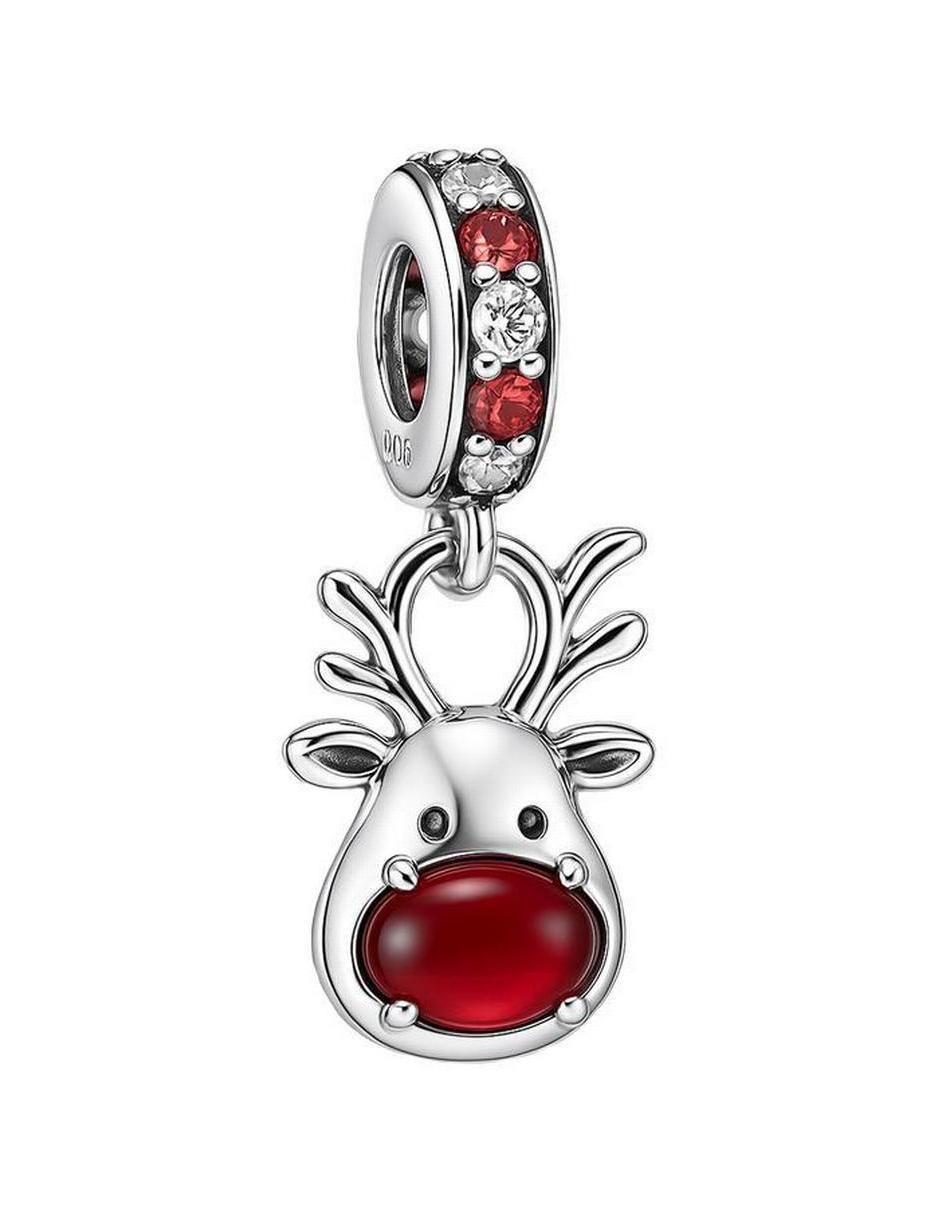 Charm de reno navidad de plata P 925