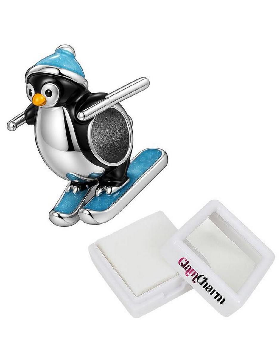 Charm de pingüino de plata P 925 3