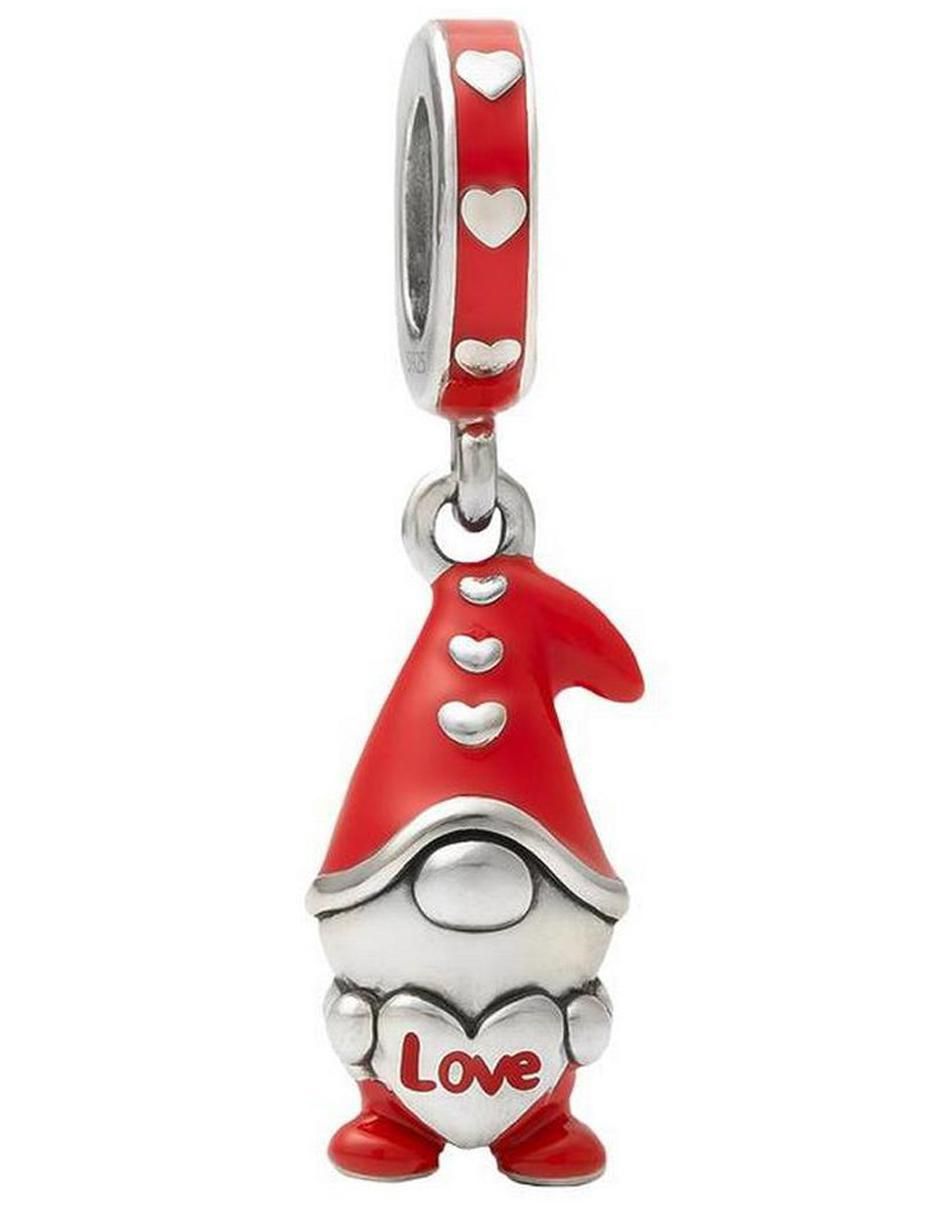 Charm de gnomo navidad de plata P 925
