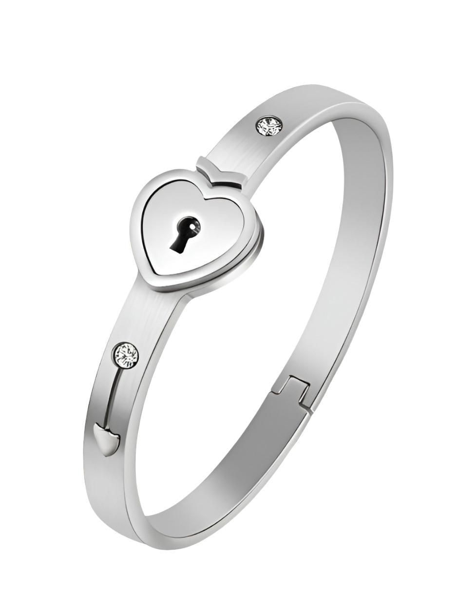 Collar y pulsera de corazón 3