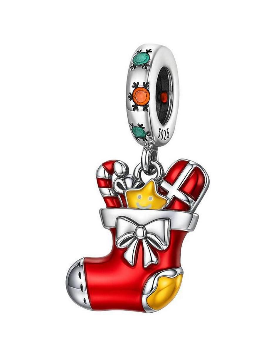 Charm de bota de plata P 925