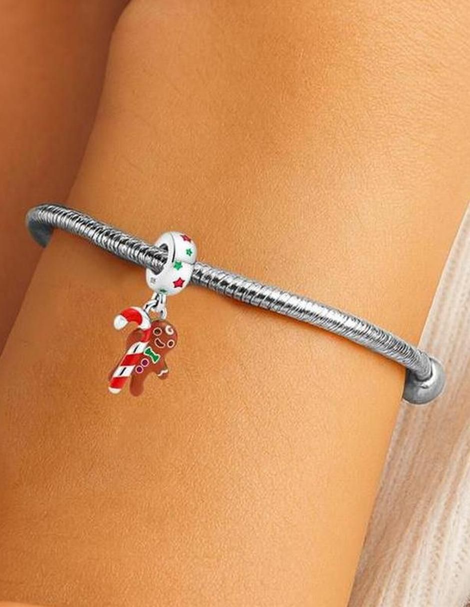 Charm de muñeco de plata P 925 4
