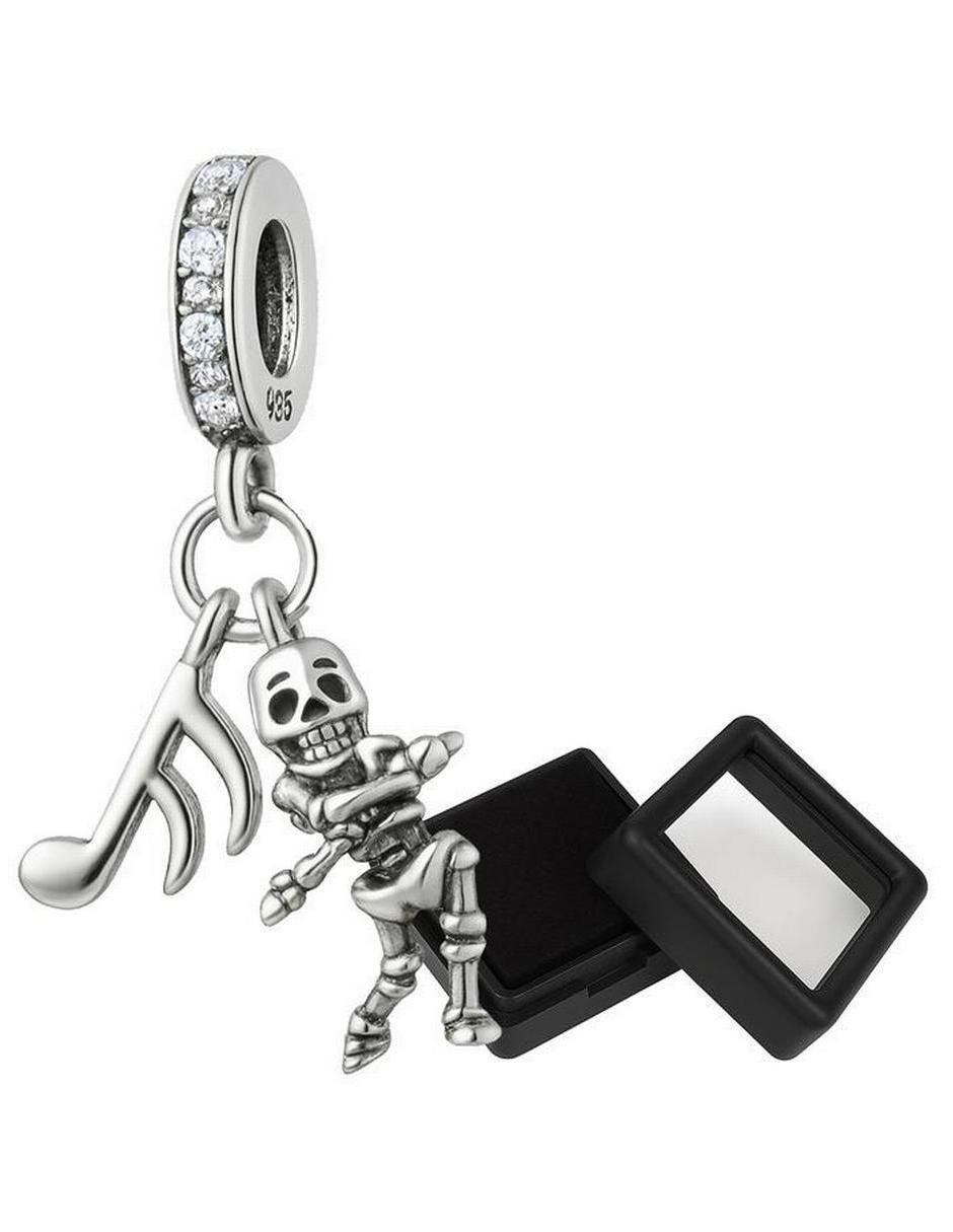 Charm de esqueleto de plata P 925 2
