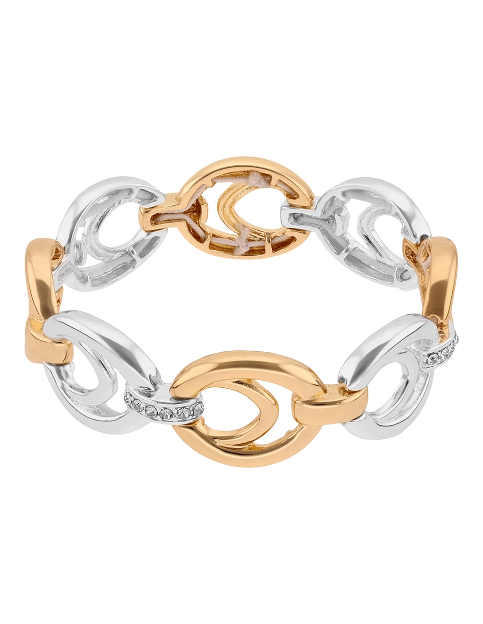 Pulsera Tulip Time con acabado pavé 4