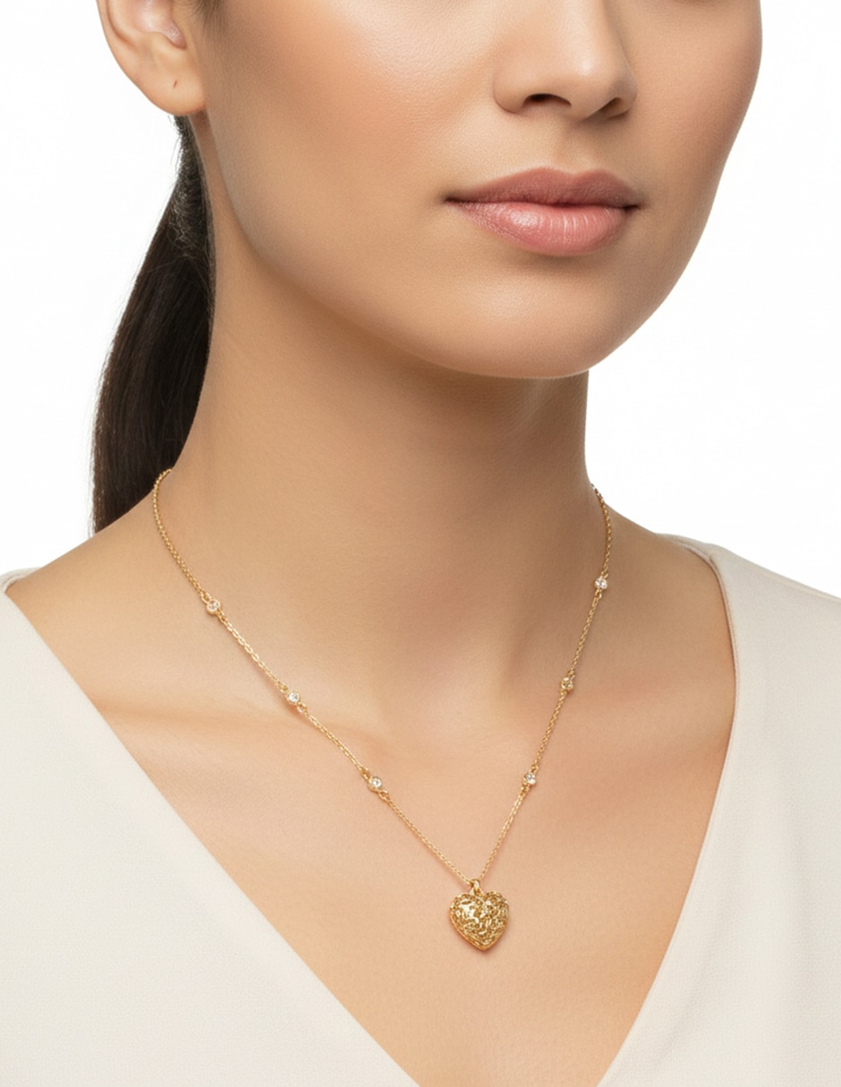 Collar de corazón 6