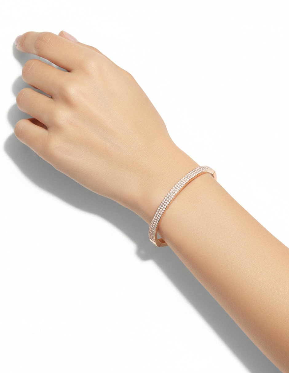 Pulsera con acabado pavé 2