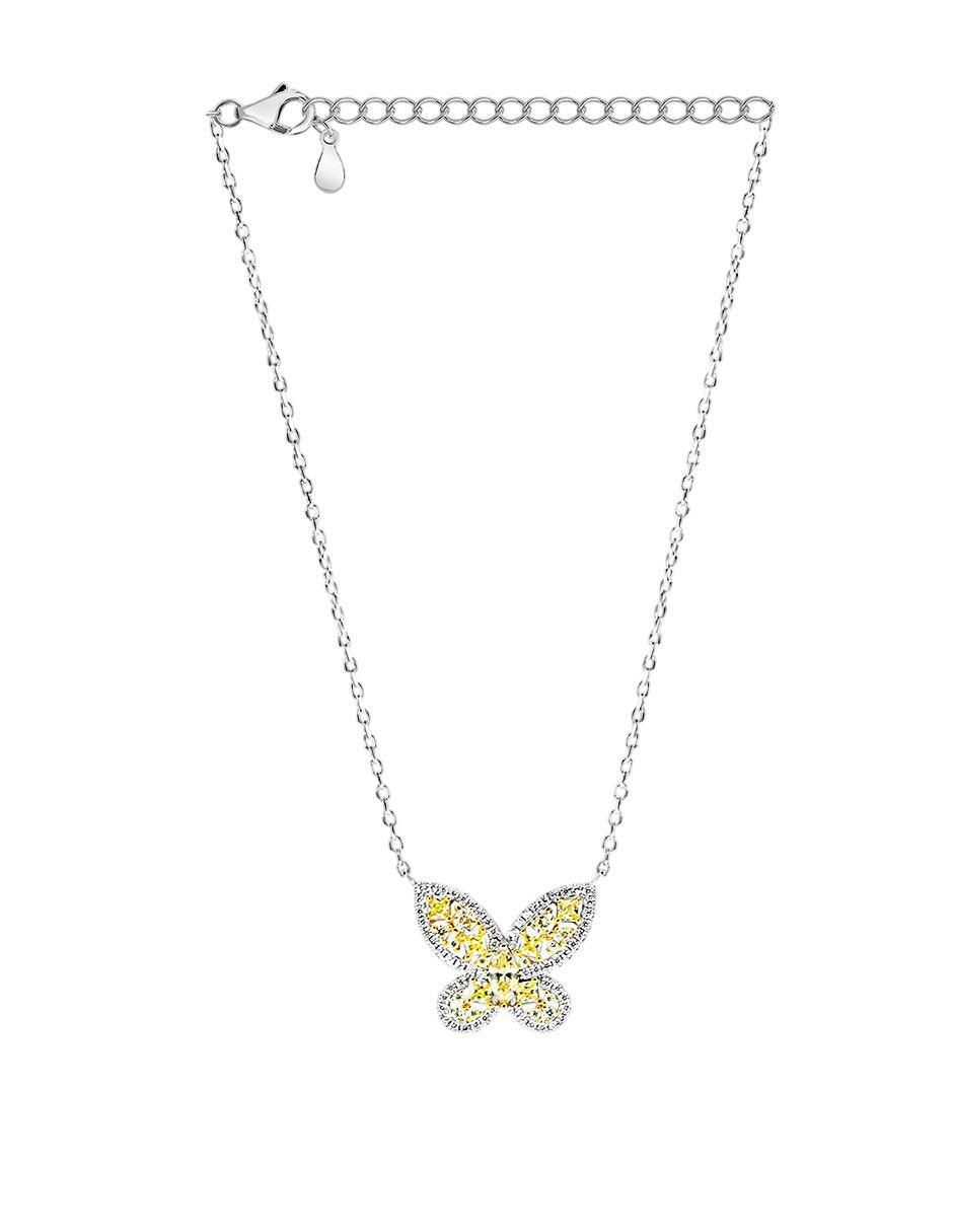 Collar de mariposa de plata P 925 2