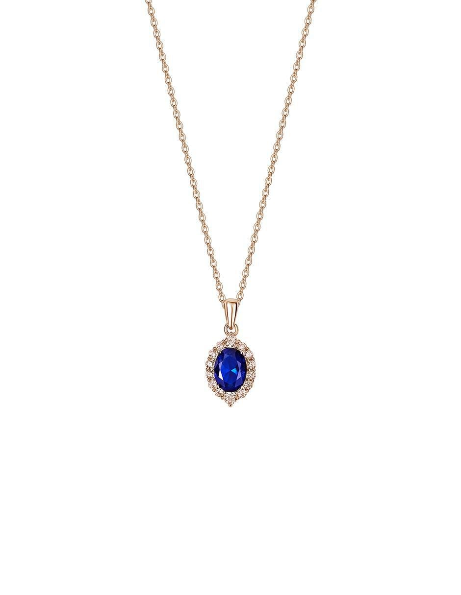 Collar ovalado de plata P 925