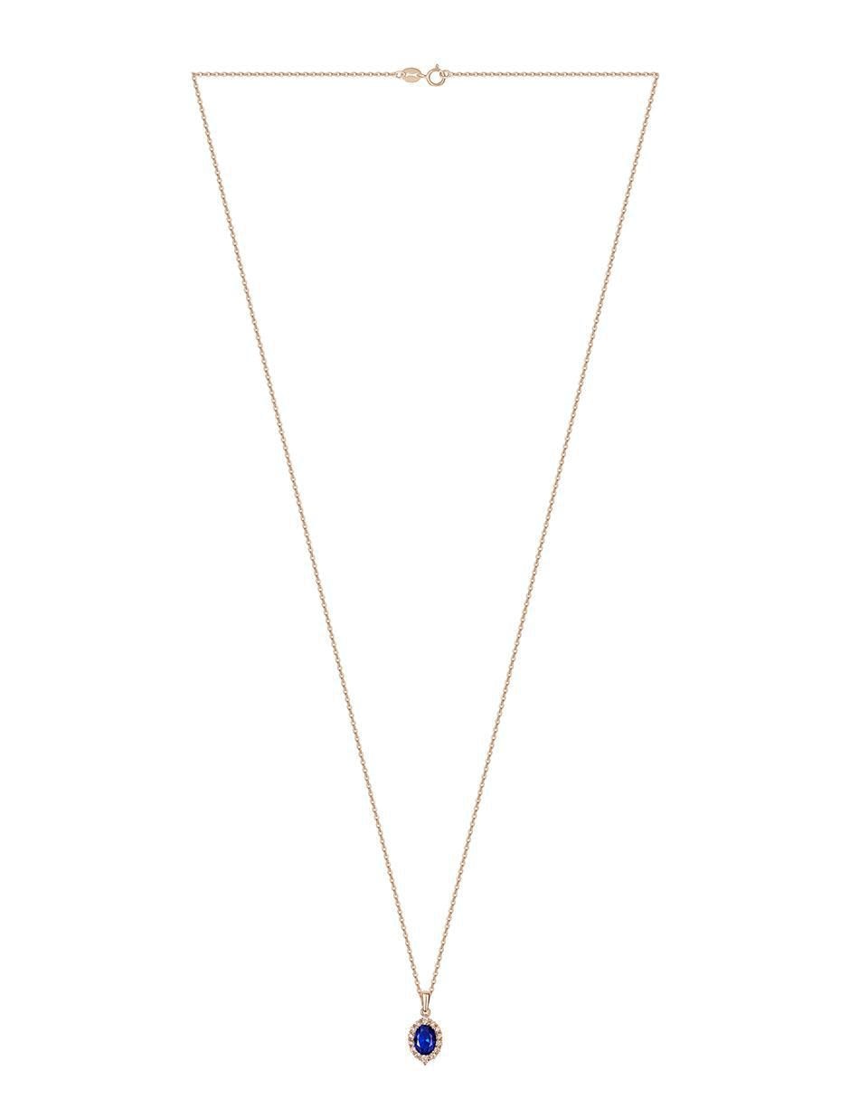 Collar ovalado de plata P 925 2