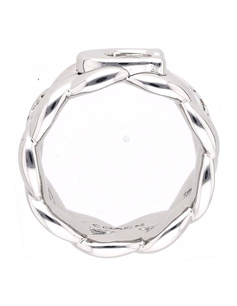 Anillo Braided Metal con acabado brillante 2