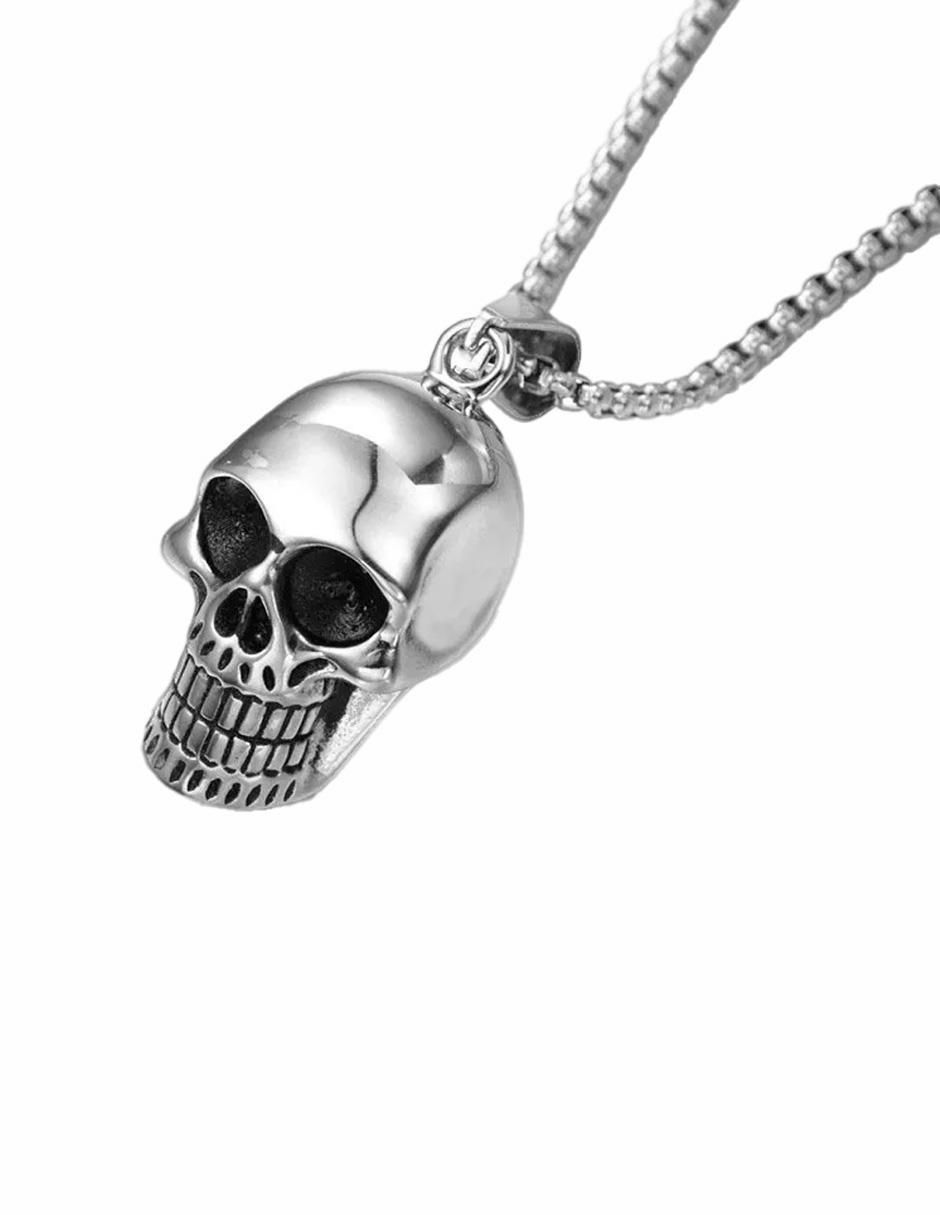 Collar con dije de calavera 3