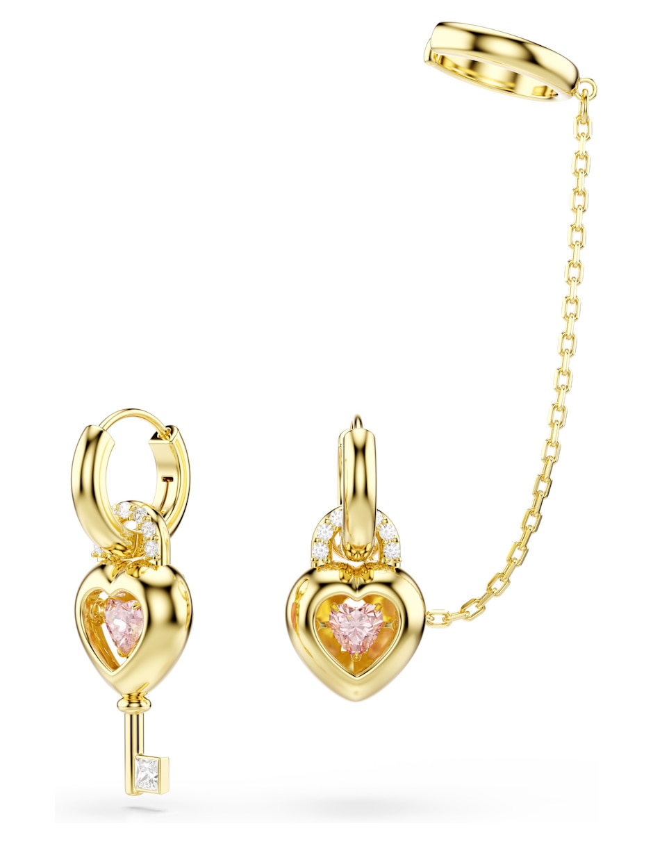Arracadas Idyllia E Heart con acabado brillante swarovski Arracadas Idyllia E Heart con acabado brillante swarovski