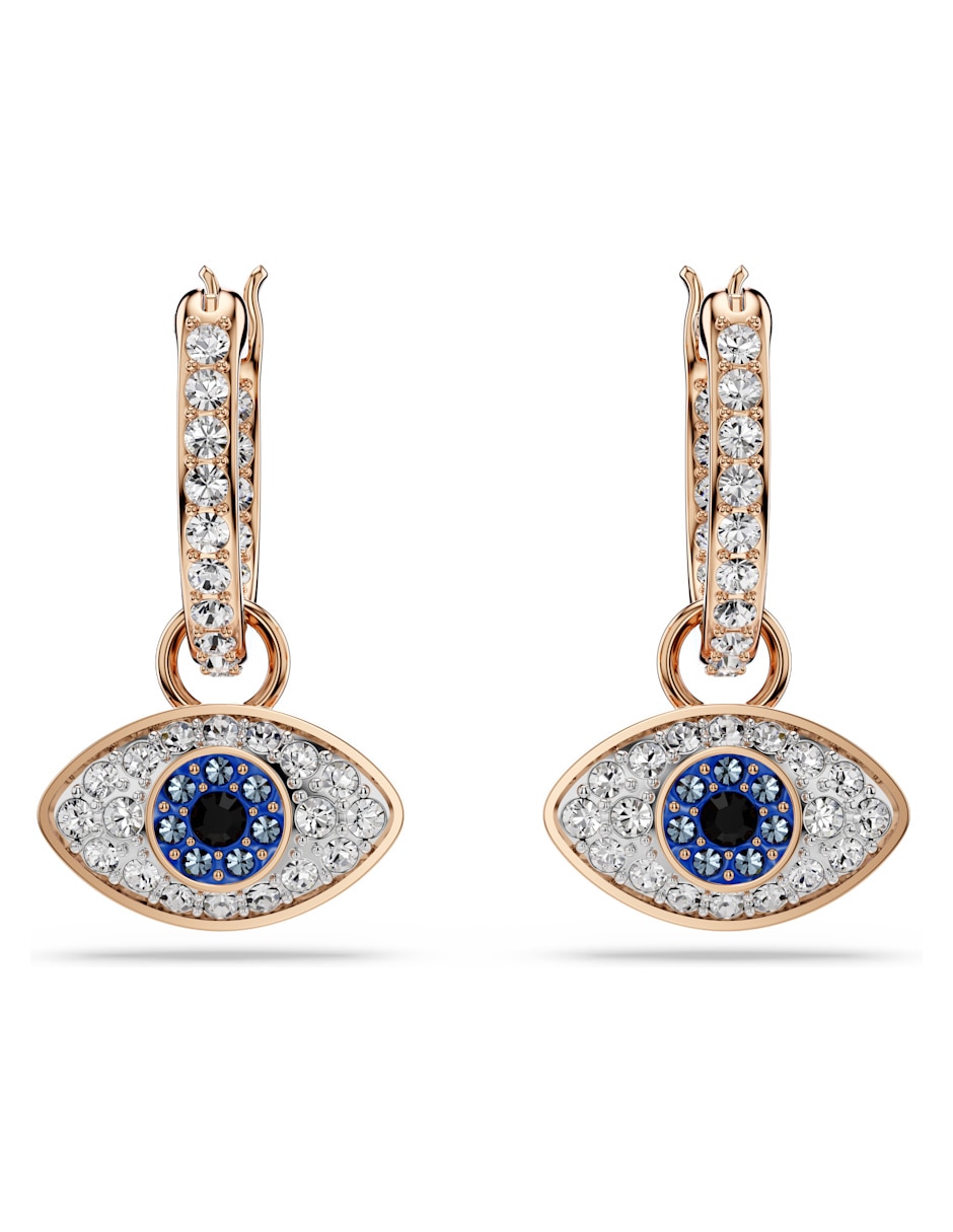 Aretes cortos de ojo Symbolica con acabado brillante 2