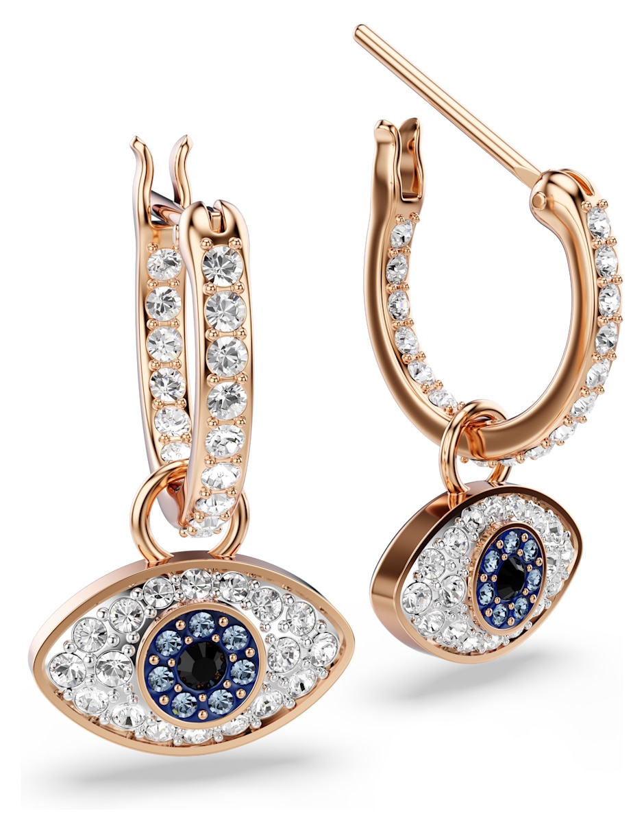 Aretes cortos de ojo Symbolica con acabado brillante 3