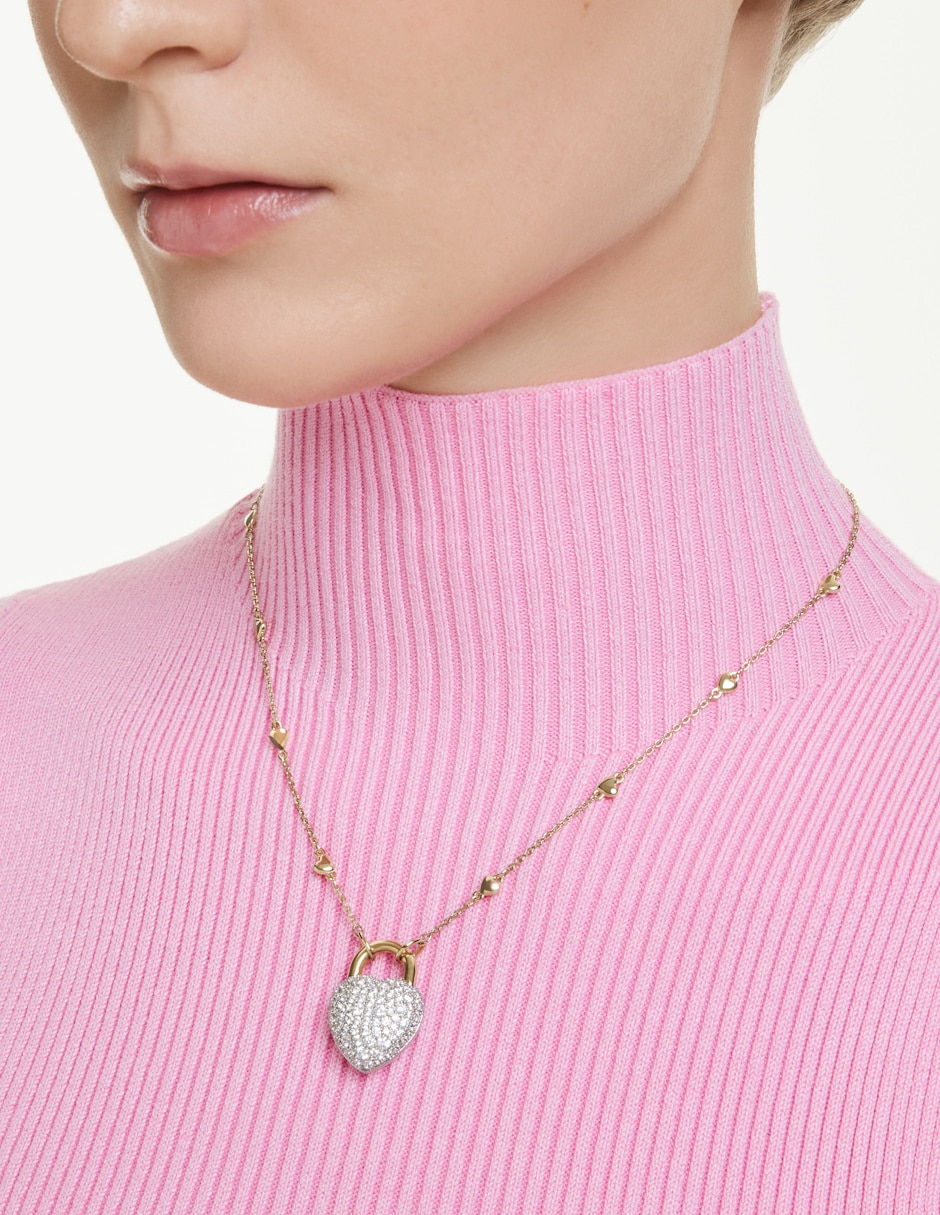 Collar de corazón Idyllia E Heart 7