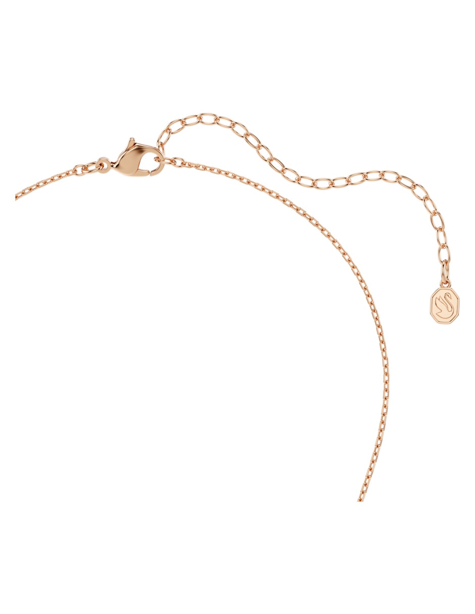 Set collar Idyllia E Heart de metal Swarovski 3