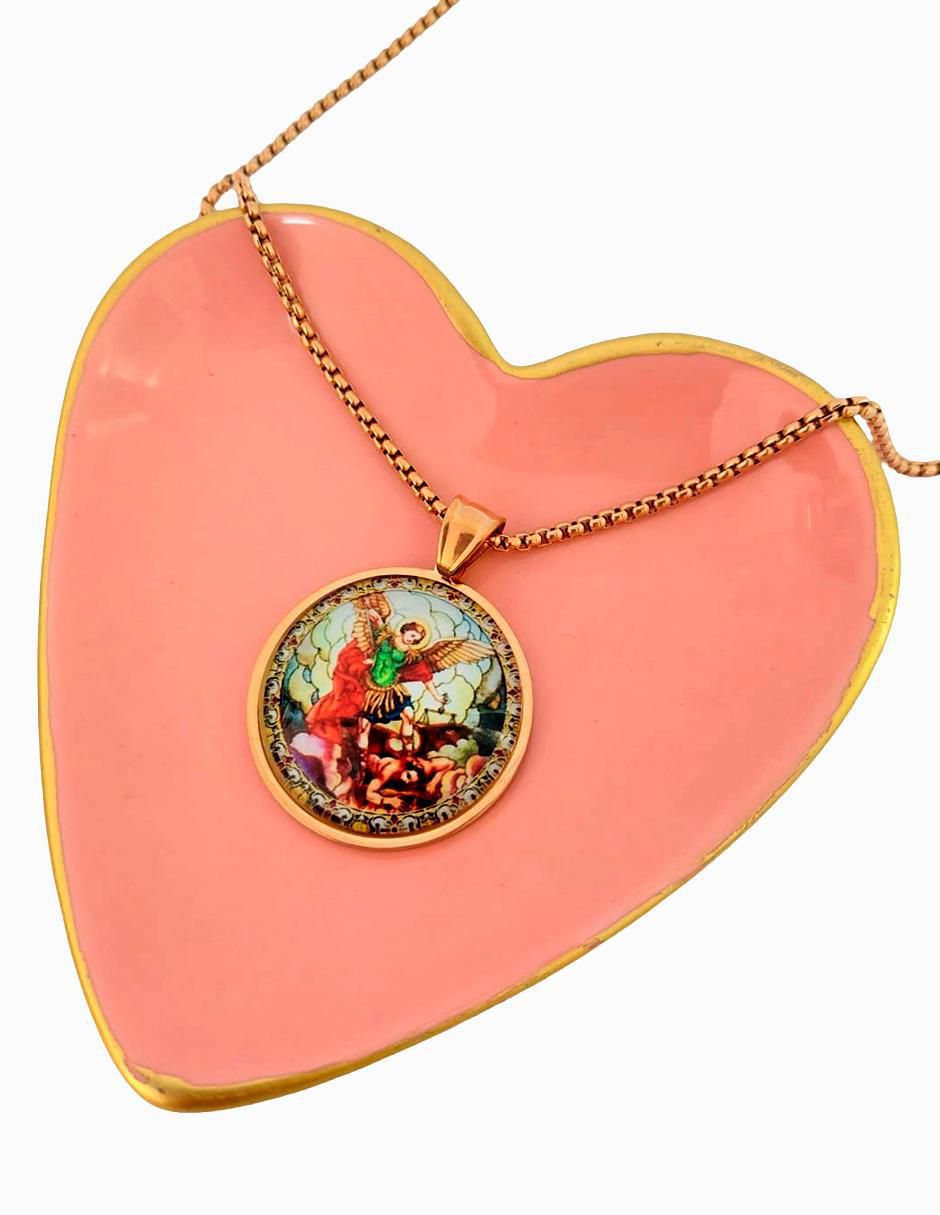 Collar con dije de ángel 14 K 2