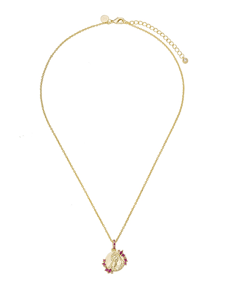 Collar ovalado 14 k