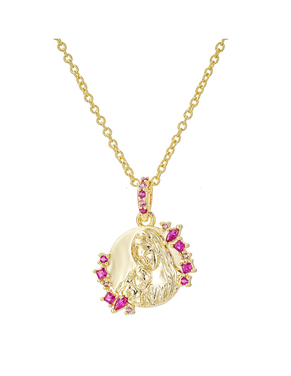 Collar ovalado 14 k 2