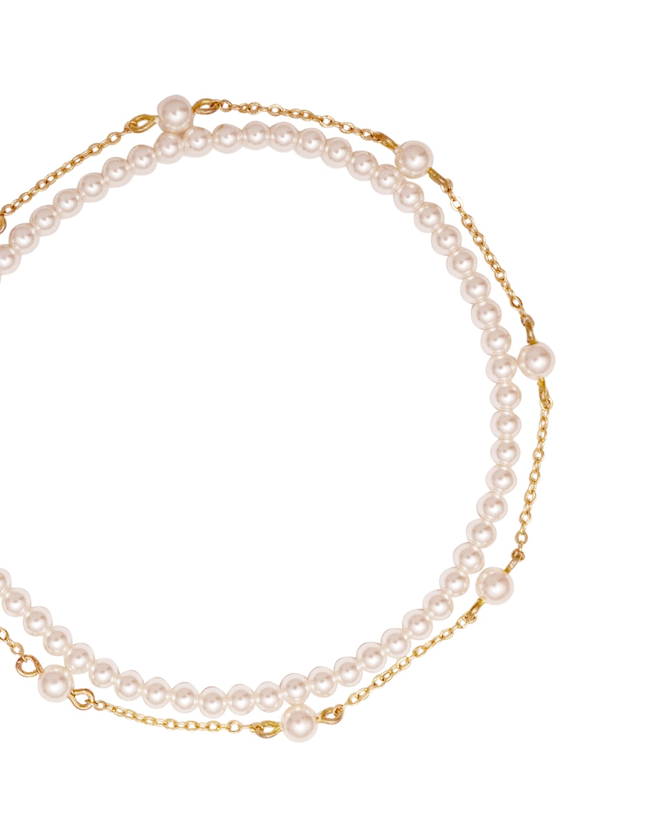 Pulsera con perla acabado pulido 2