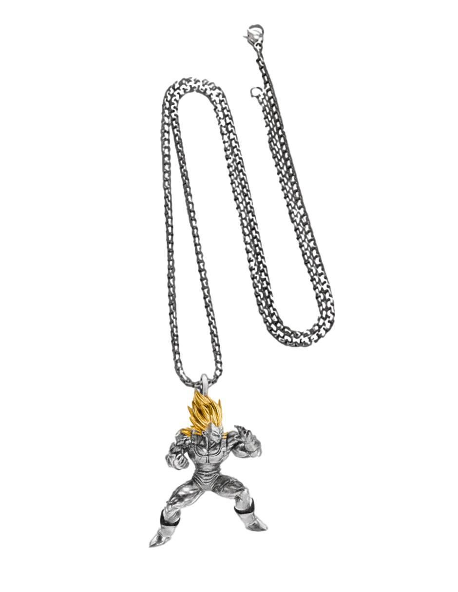 Collar con dije Vegeta 2