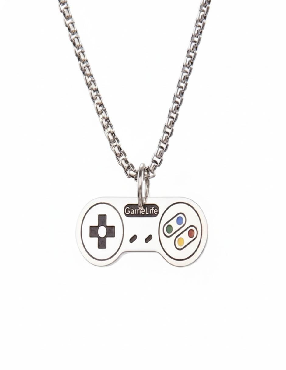 Collar con dije Nintendo