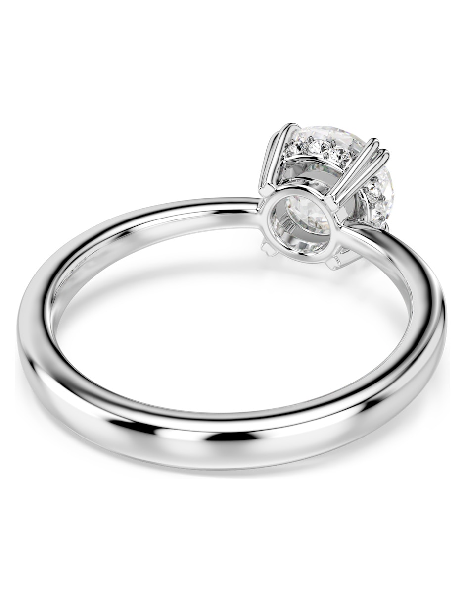 Anillo Re Stilla de rodio brillante 4