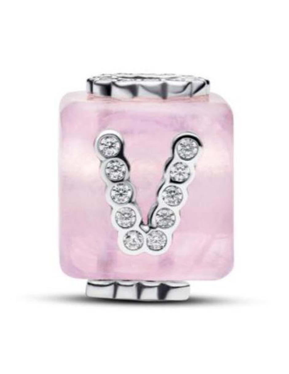 Charm de cubo Moments de plata P 925 zirconia cúbica 4
