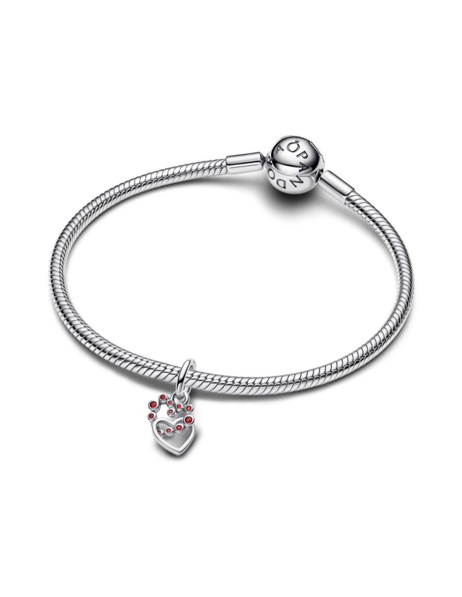 Charm de corazón Moments de plata P 925 cristal 2