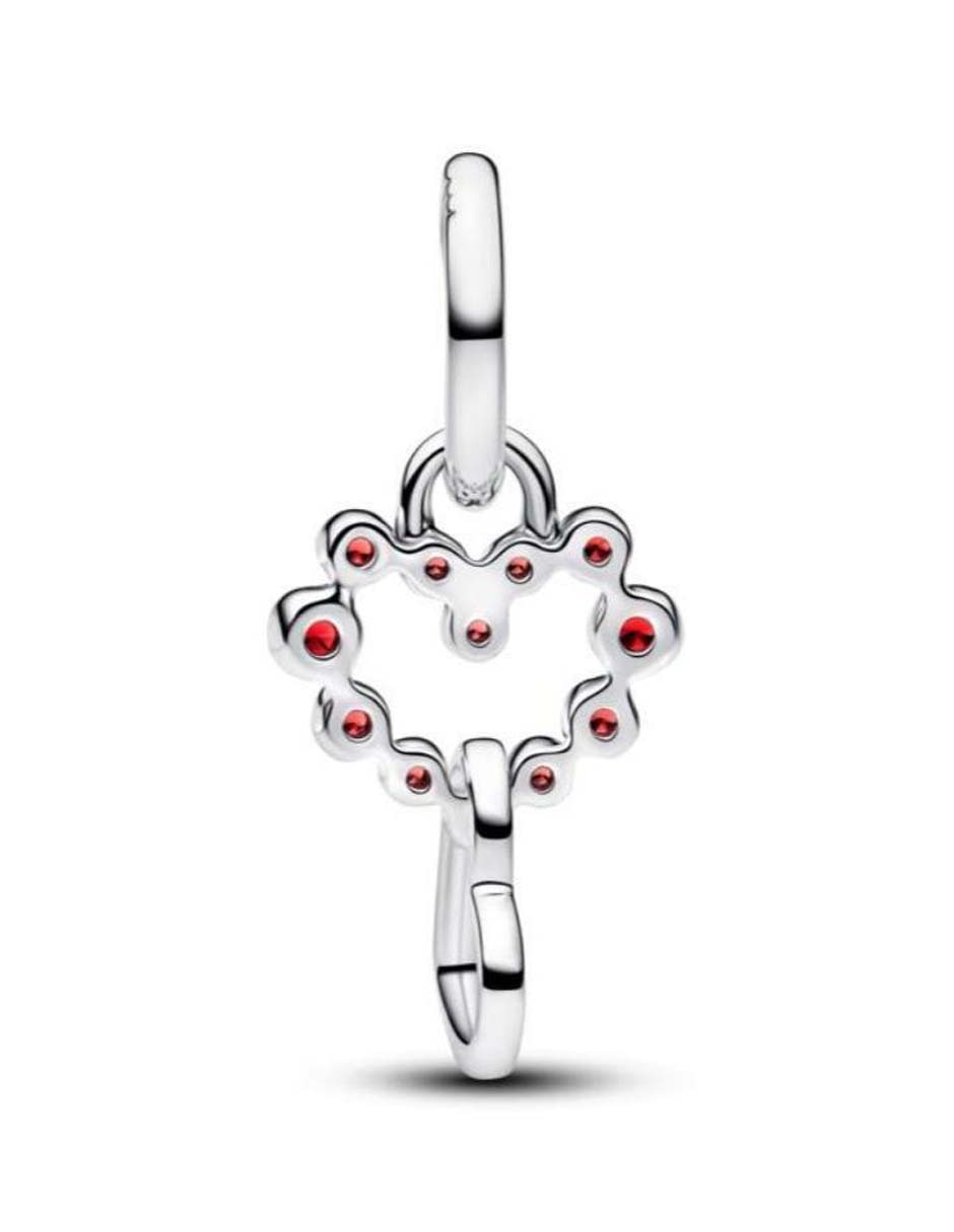 Charm de corazón Moments de plata P 925 cristal 4