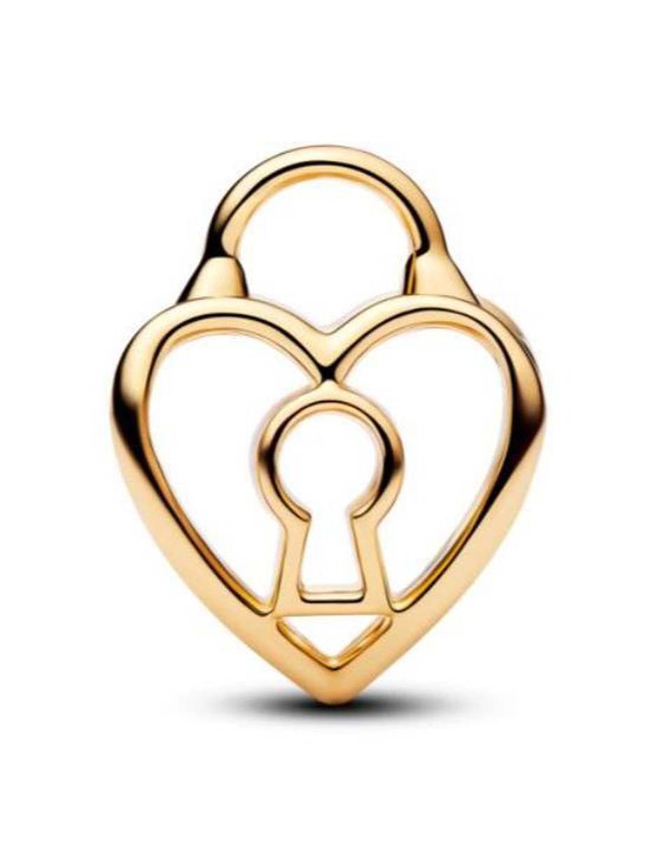 Charm de corazón Moments de plata P 925 4