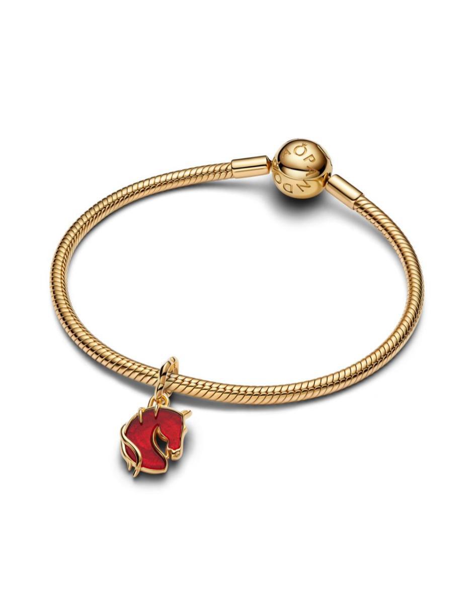 Charm de caballo Moments de plata P 925 murano 2