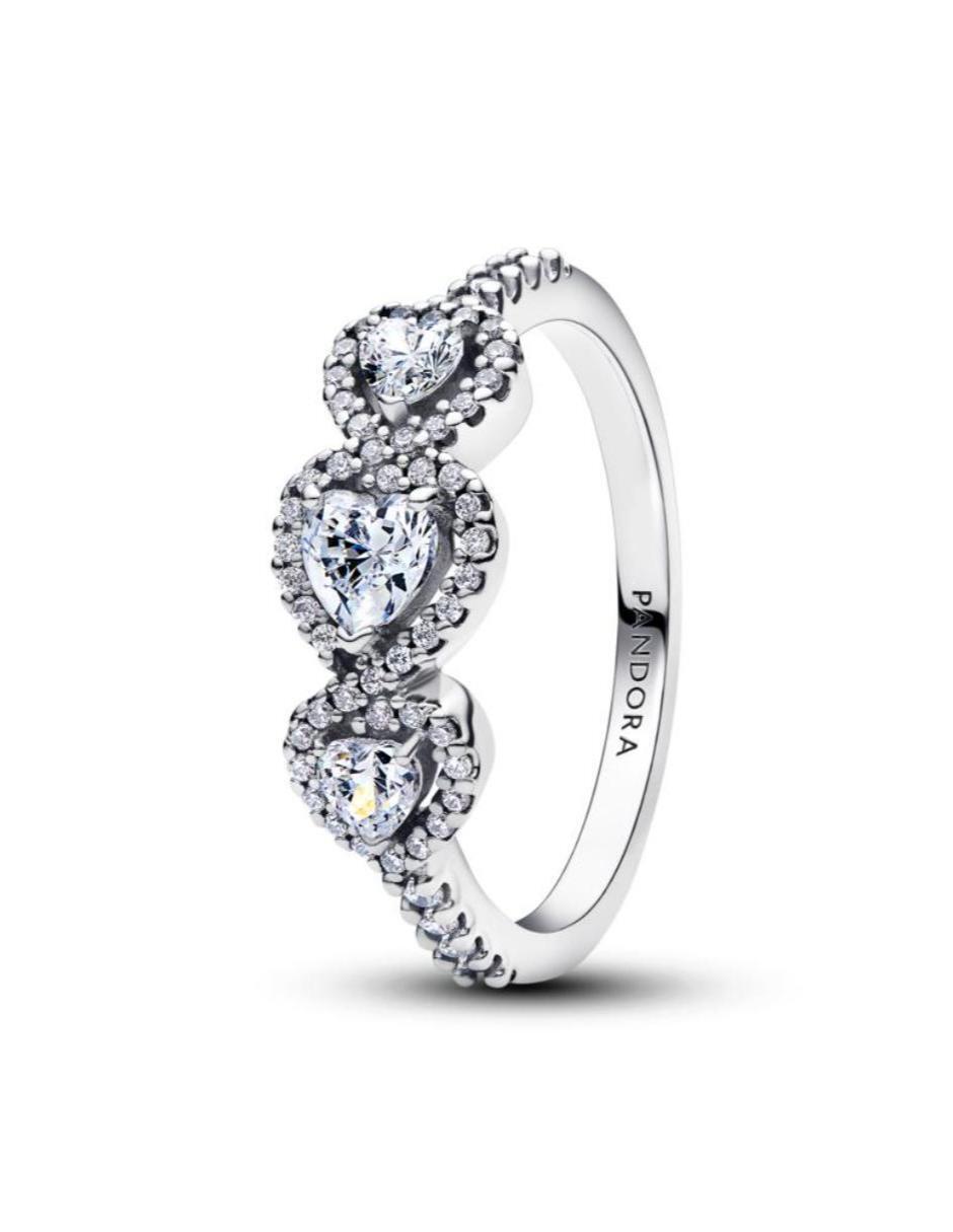 Anillo Pandora Timeless P 925 de plata zirconia cúbica brillante