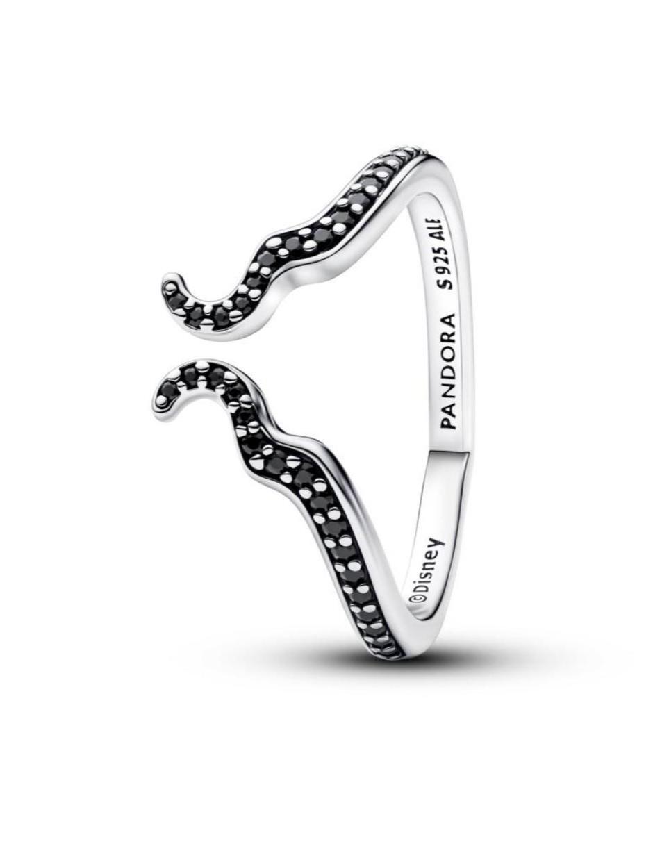 Anillo Disney x Pandora Maléfica P 925 de plata cristal brillante