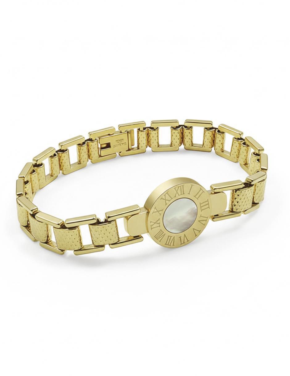 Pulsera de oro laminado 8 K acabado brillante 2
