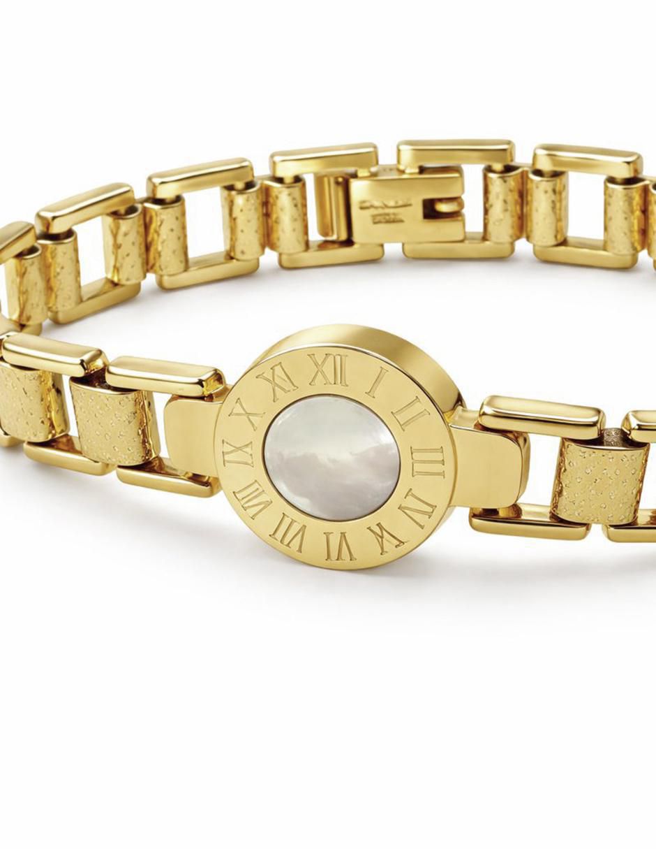 Pulsera de oro laminado 8 K acabado brillante 3