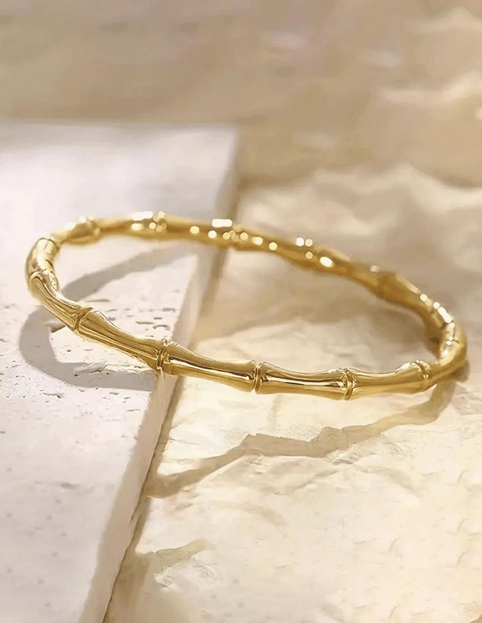 Brazalete de oro laminado 8 K acabado brillante 4