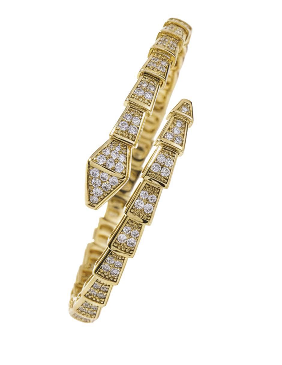 Pulsera de oro laminado 8 K 2