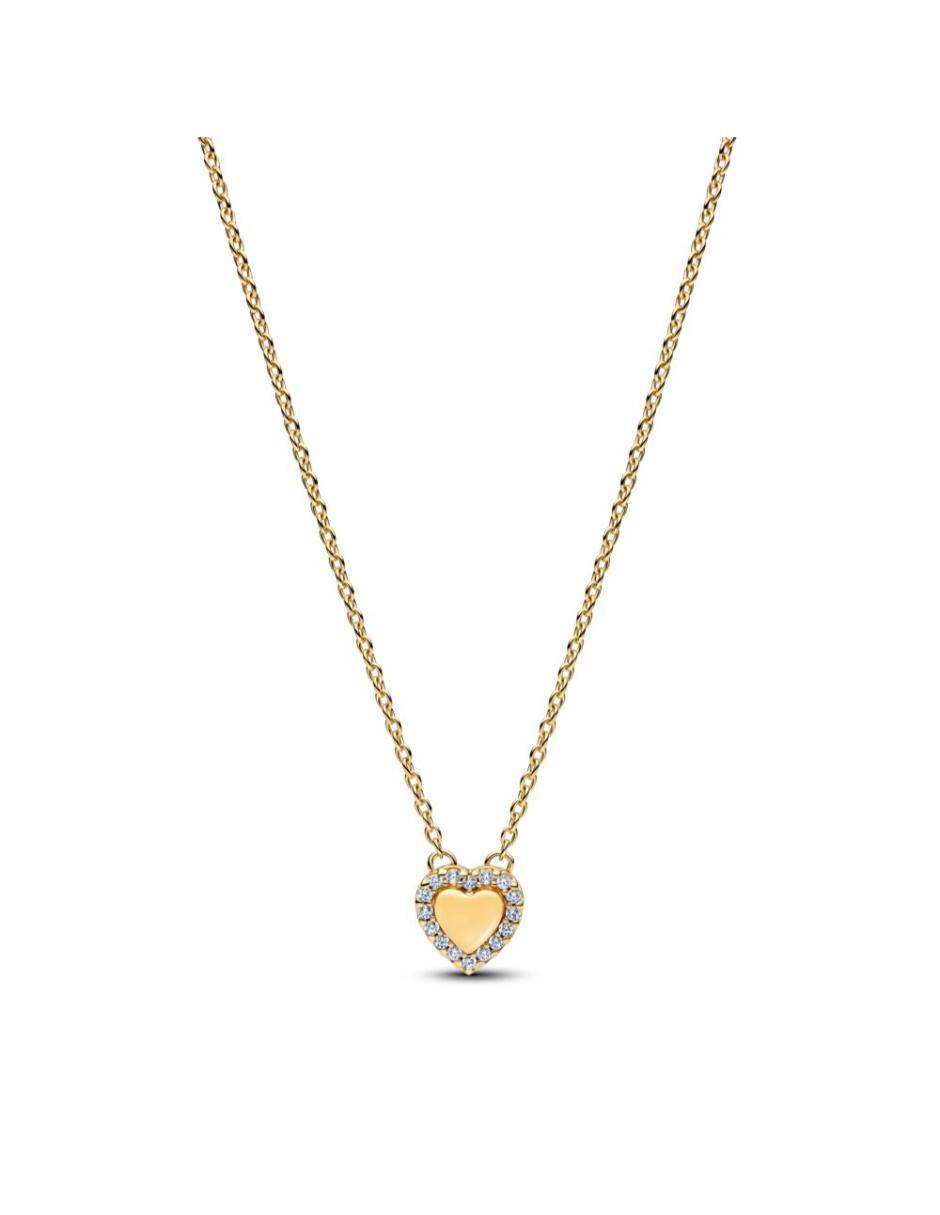 Collar de corazón de plata P 925
