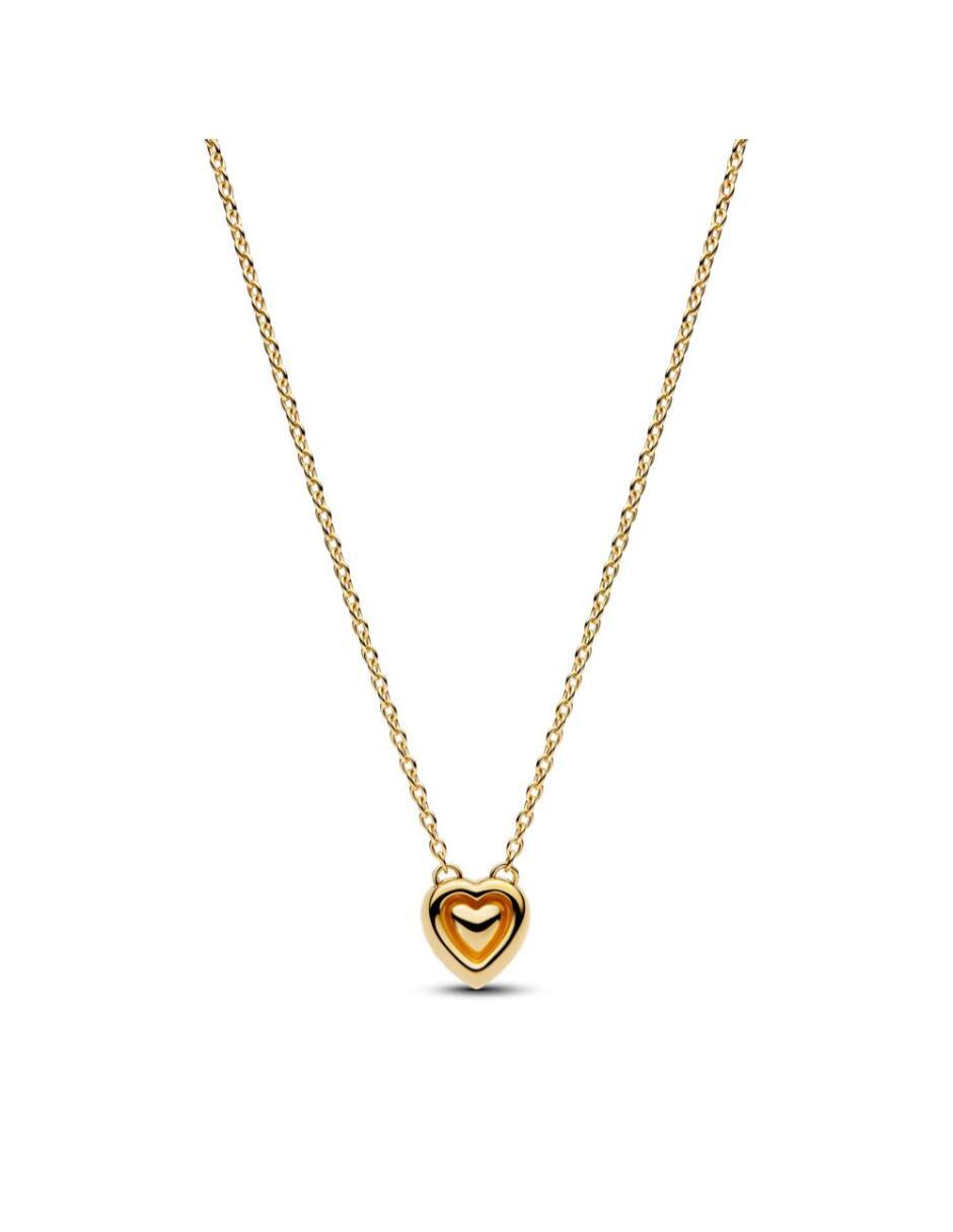 Collar de corazón de plata P 925 3