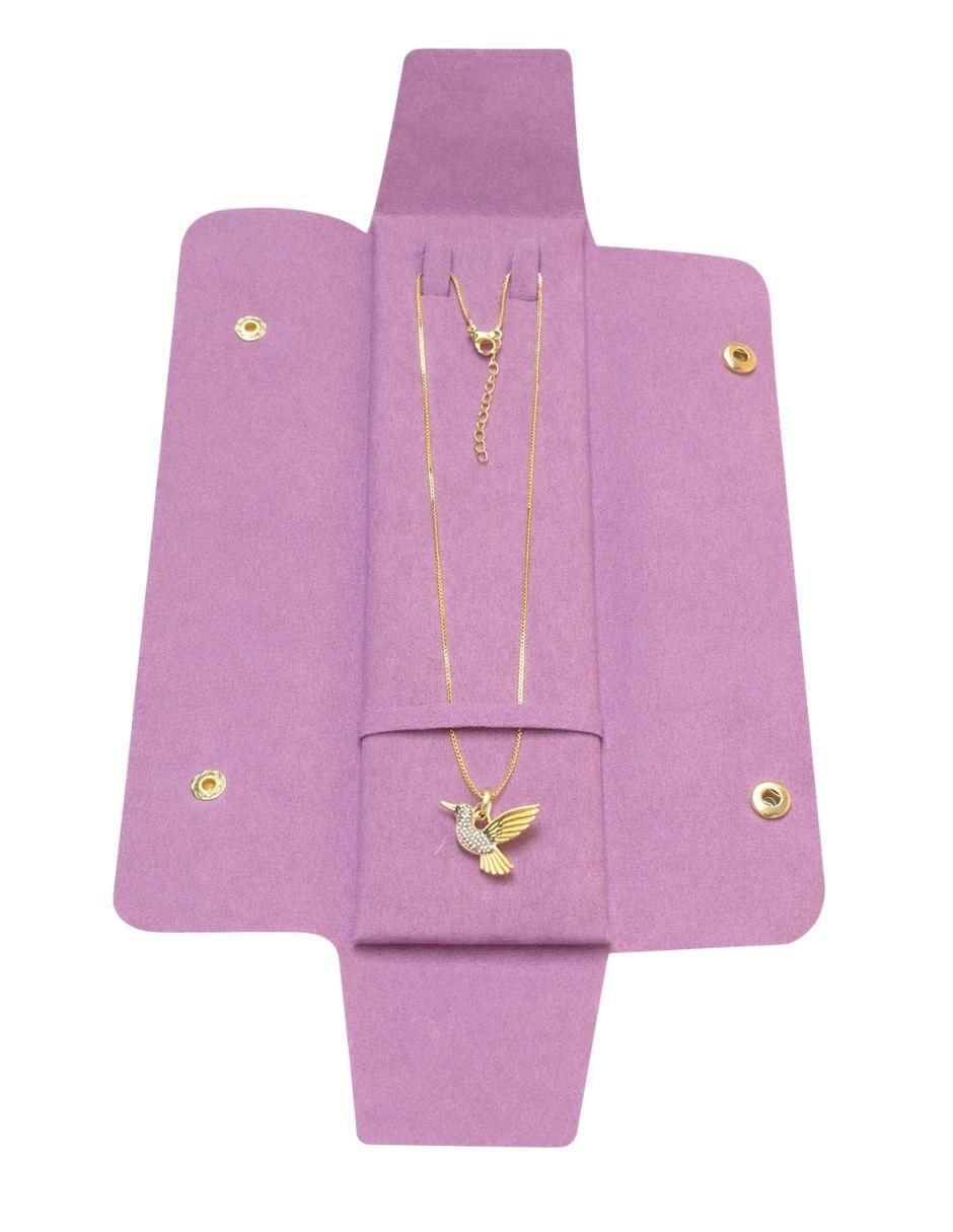 Collar con dije de colibrí Lumina 18 K 3
