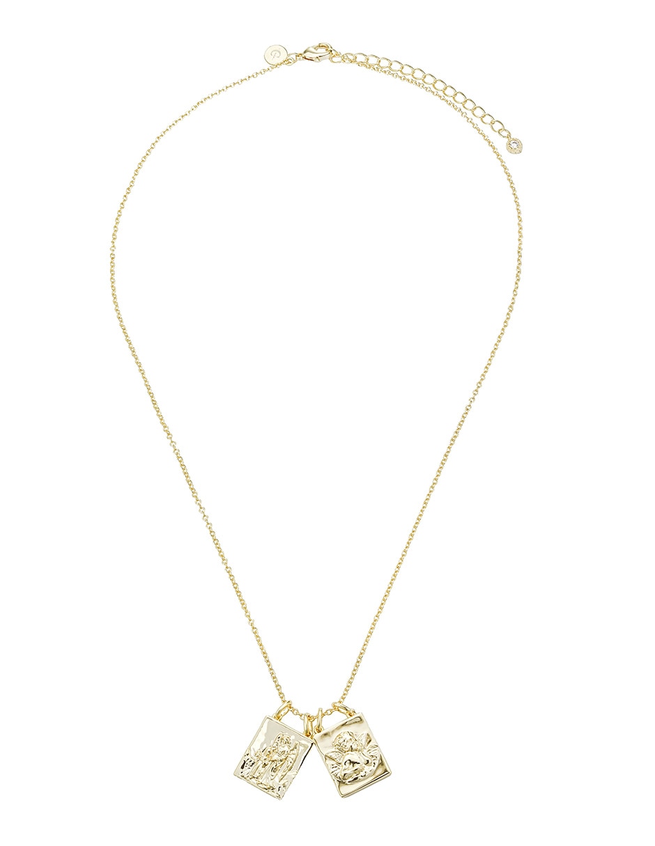 Collar rectangular 14 K 2