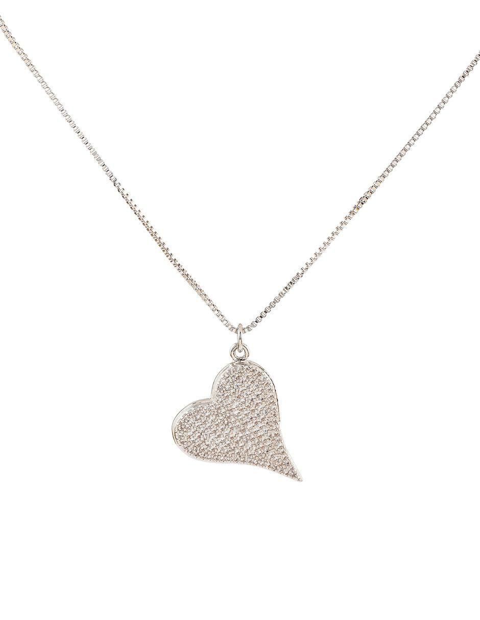 Collar con dije de corazón