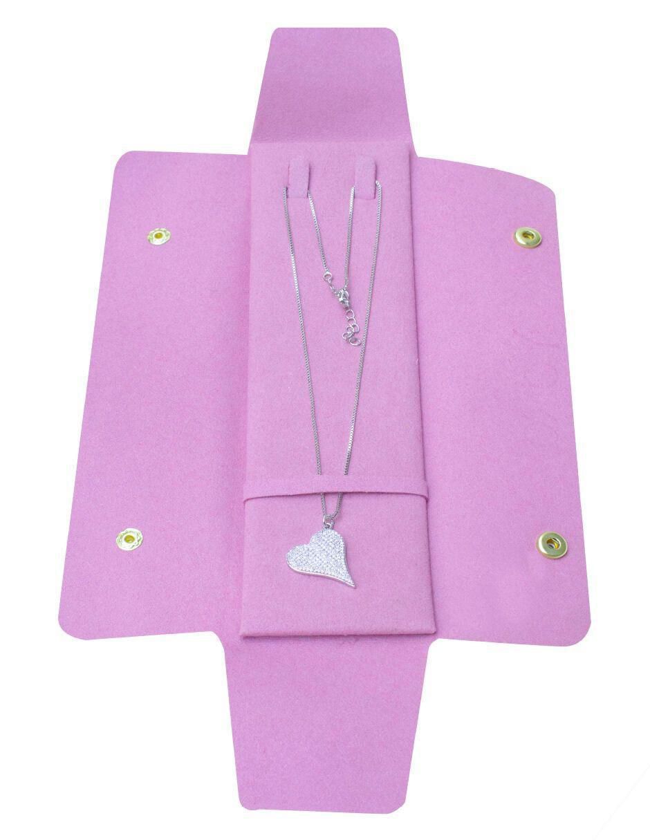 Collar con dije de corazón 6
