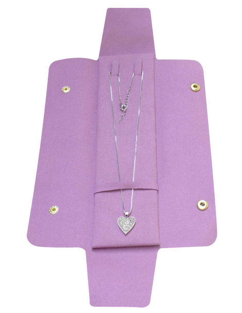 Collar con dije de corazón 4