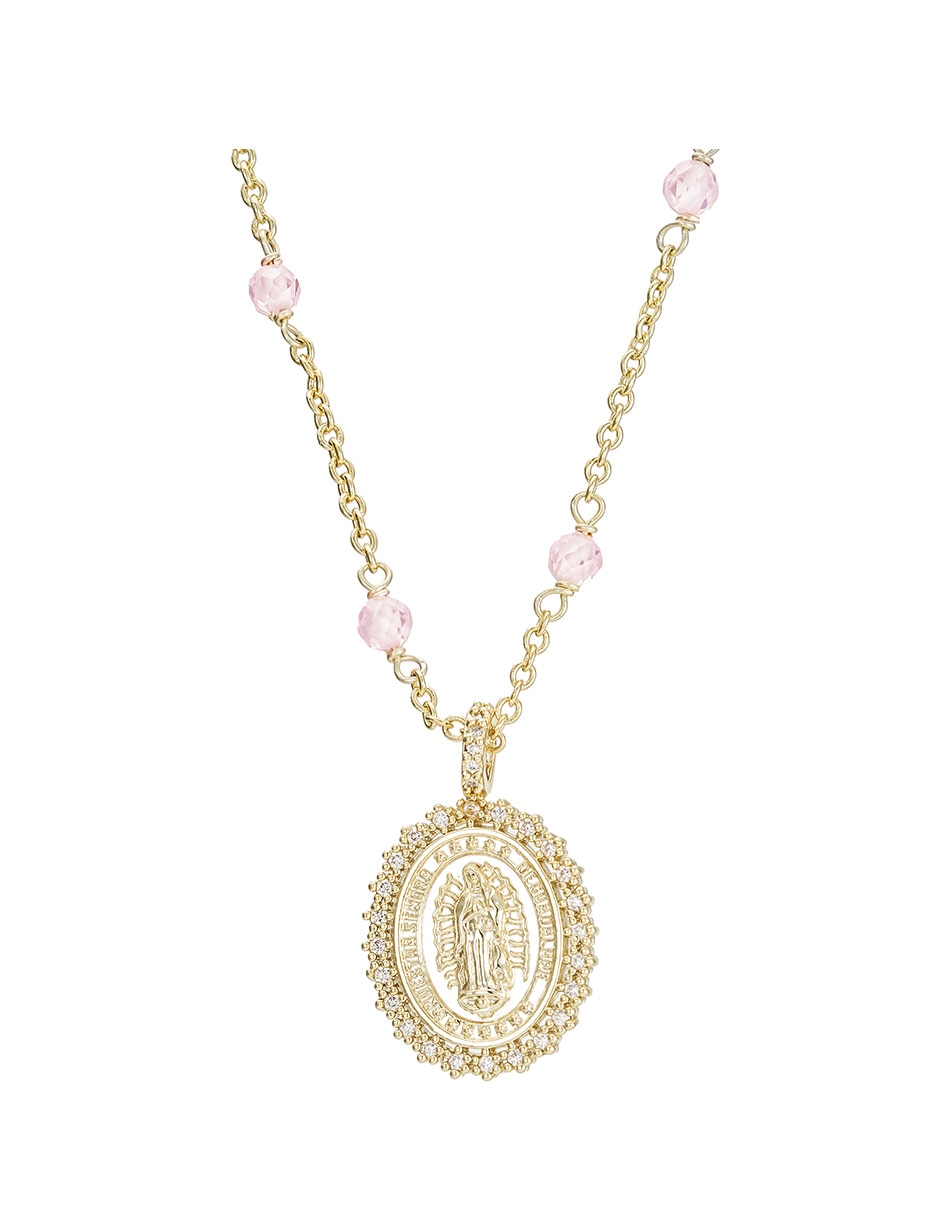 Collar ovalado 14 K
