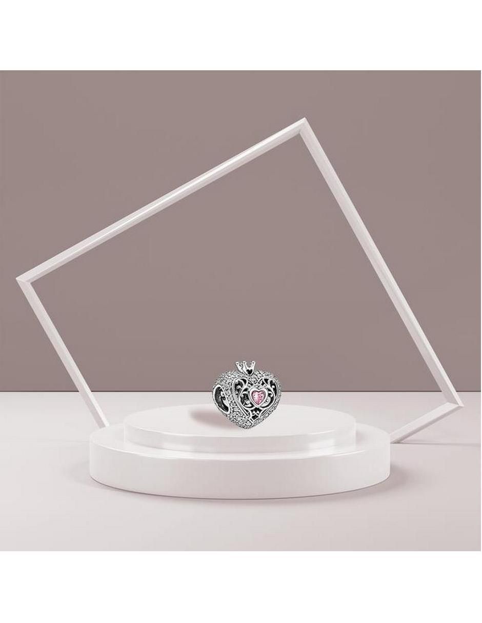 Charm de corazón San Valentín de plata p 925 3