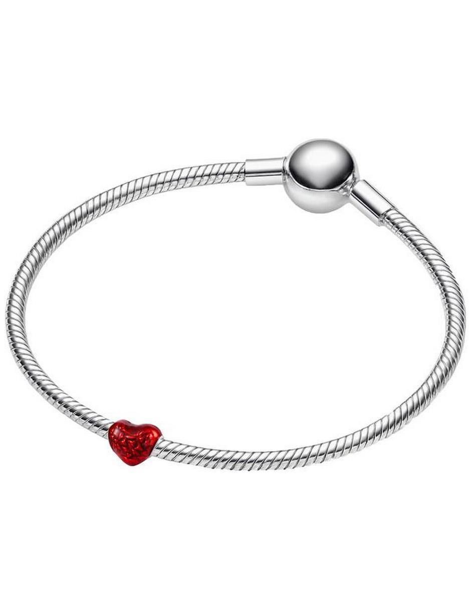 Charm de corazón San Valentín de plata P 925 4